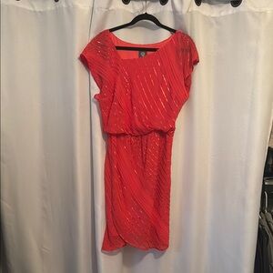 Vince Camuto Red Sequin Dress